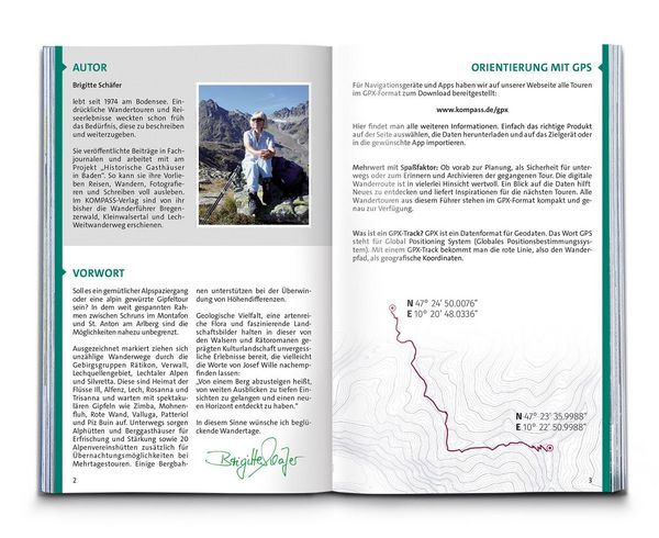Produktbild: KOMPASS Wanderf&uuml;hrer Montafon, Arlberg, Silvretta, 60 Touren mit Extra-Tourenkarte