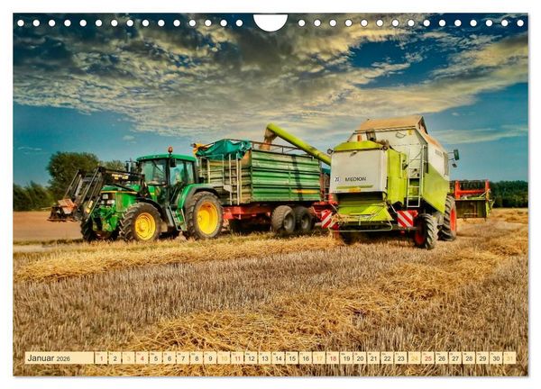 Produktbild: Landwirtschaft - die Zukunft ist digital (Wandkalender 2026 DIN A4 quer), CALVENDO Monatskalender
