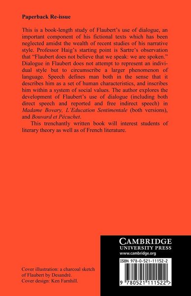 Produktbild: Flaubert and the Gift of Speech