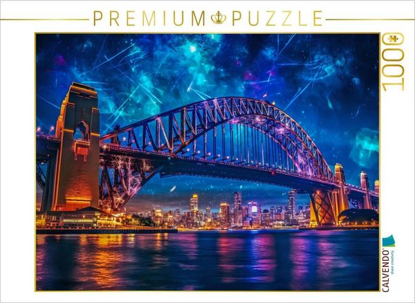 Produktbild: CALVENDO Puzzle Habour Bridge, Sydney | 1000 Teile Lege-Gr&ouml;&szlig;e 64x48cm Foto-Puzzle f&uuml;r gl&uuml;ckliche Stunden