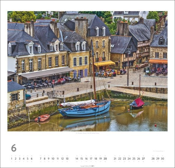 Produktbild: Bretagne Kalender 2027 - St&uuml;rmische Romantik