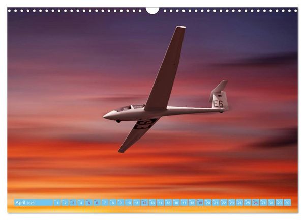 Produktbild: Segelflug - Den Traum vom Fliegen erf&uuml;llen (Wandkalender 2026 DIN A3 quer), CALVENDO Monatskalender