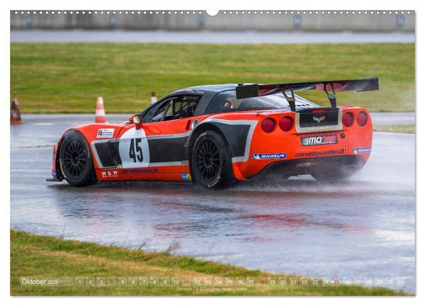 Produktbild: Corvette Racing 2026 (Wandkalender 2026 DIN A2 quer), CALVENDO Monatskalender