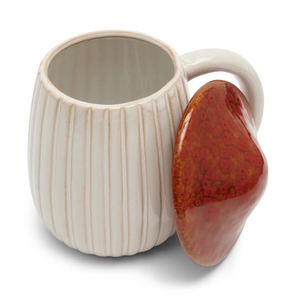 Produktbild: Tasse "Pilz", Bordeaux