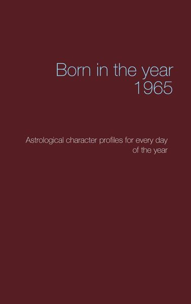 Produktbild: Born in the year 1965