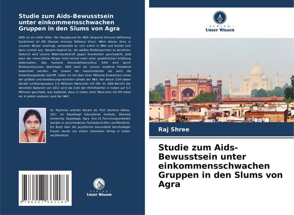 Produktbild: Studie zum Aids-Bewusstsein unter einkommensschwachen Gruppen in den Slums von Agra