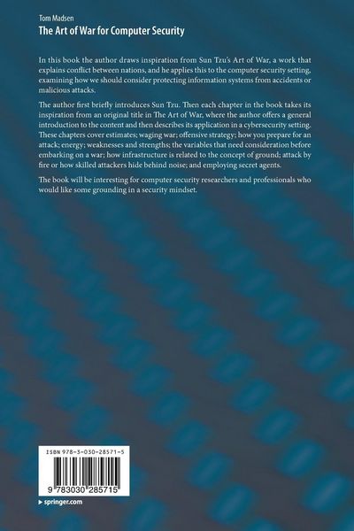 Produktbild: The Art of War for Computer Security
