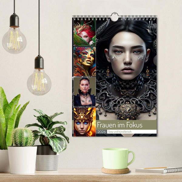 Produktbild: Frauen im Fokus (Wandkalender 2026 DIN A4 hoch), CALVENDO Monatskalender
