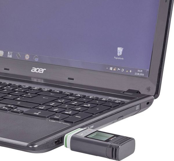 Produktbild: VOLTCRAFT DL-220 THP DL-220THP Temperatur-Datenlogger, Luftfeuchte-Datenlogger, Luftdruck-Datenlogger Messgr&ouml;&szlig;e Temperatur, Luftfeuchtigkeit, Luftd