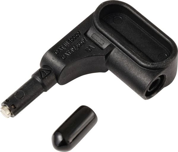Produktbild: VOLTCRAFT MSS-120 Magnet Pr&uuml;fspitze Buchse 4mm CAT III 1000 V, CAT IV 600V Schwarz