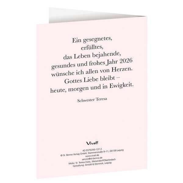 Produktbild: 10er-Set Klappkarte &raquo;Gott spricht: Siehe, ich mache alles neu&laquo; Offb 21,5