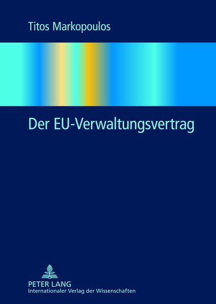 Produktbild: Der EU-Verwaltungsvertrag
