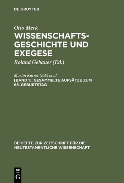 Produktbild: Gesammelte Aufs&auml;tze zum 65. Geburtstag