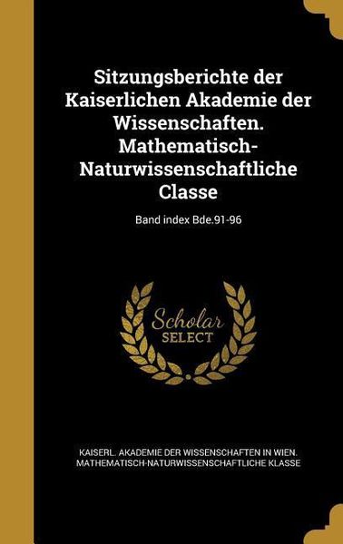 Produktbild: Ger-Sitzungsberichte der Kaise