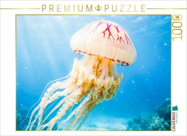 CALVENDO Puzzle Die Riesenqualle | 1000 Teile Lege-Größe 64x48cm Foto-Puzzle für glückliche Stunden