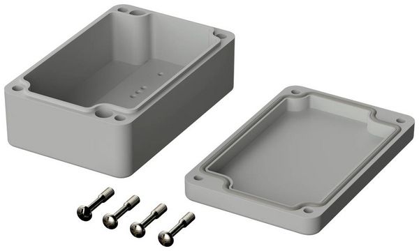 Produktbild: Bopla EUROMAS M 208 02208000 Industrie-Geh&auml;use 98 x 64 x 36 Polycarbonat Lichtgrau (RAL 7035) 1 St.