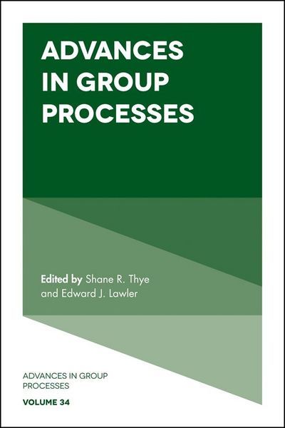 Produktbild: Advances in Group Processes