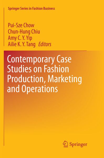 Produktbild: Contemporary Case Studies on Fashion Production, Marketing and Operations