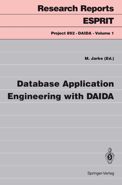 Produktbild: Database Application Engineering with DAIDA