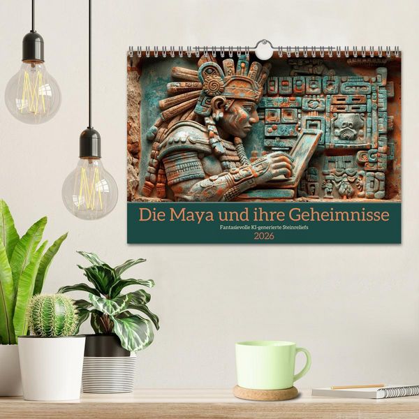 Produktbild: Die Maya und ihre Geheimnisse (Wandkalender 2026 DIN A4 quer), CALVENDO Monatskalender