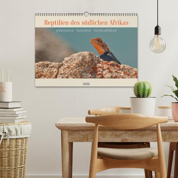 Produktbild: Reptilien des s&uuml;dlichen Afrikas (Wandkalender 2026 DIN A3 quer), CALVENDO Monatskalender