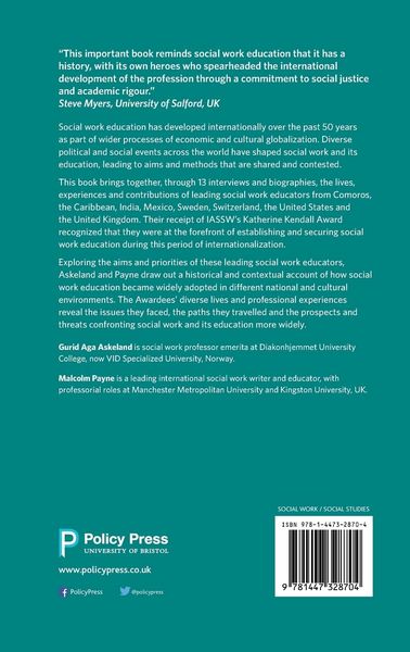 Produktbild: Internationalizing social work education