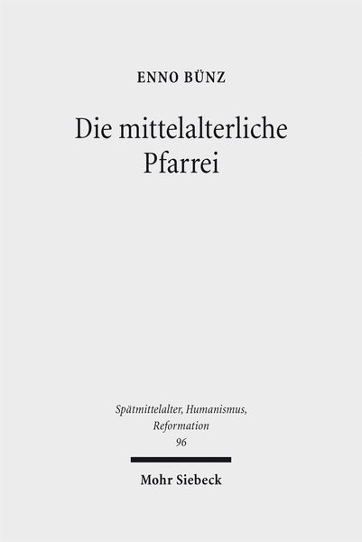 Produktbild: Die mittelalterliche Pfarrei