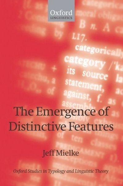 Produktbild: Emergence Of Distinctive Featu