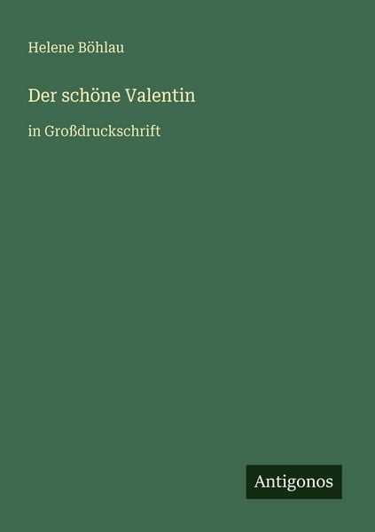 Produktbild: Der sch&ouml;ne Valentin