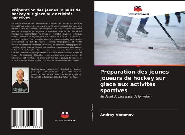 Produktbild: Pr&eacute;paration des jeunes joueurs de hockey sur glace aux activit&eacute;s sportives