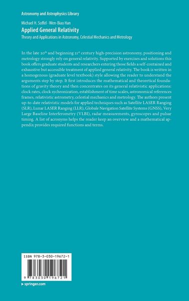 Produktbild: Applied General Relativity