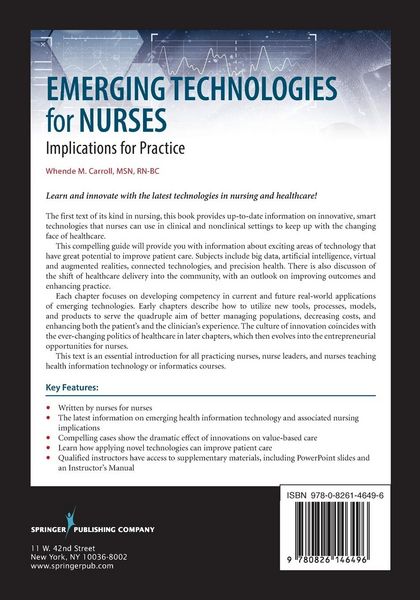 Produktbild: Emerging Technologies for Nurses