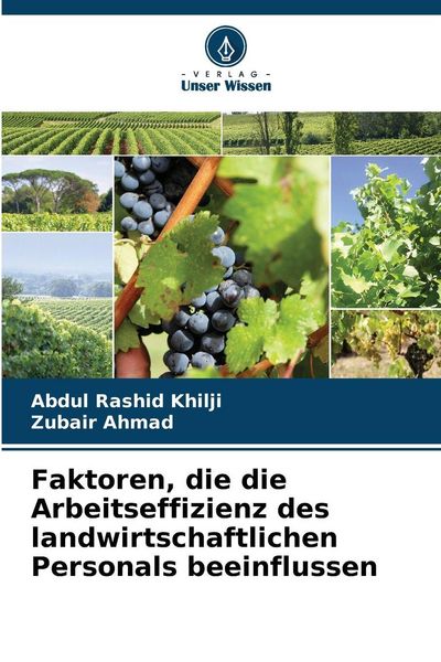 Produktbild: Faktoren, die die Arbeitseffizienz des landwirtschaftlichen Personals beeinflussen