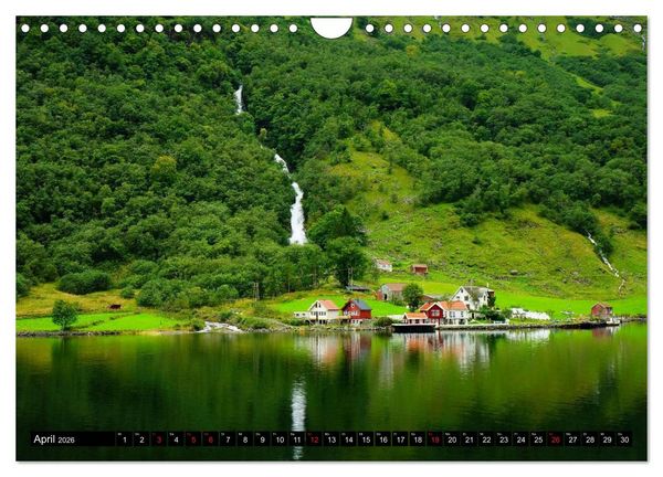 Produktbild: Norwegen - Im Land der Sagen, Mythen und Trolle (Wandkalender 2026 DIN A4 quer), CALVENDO Monatskalender