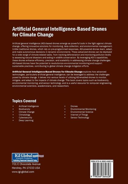 Produktbild: Artificial General Intelligence-Based Drones for Climate Change