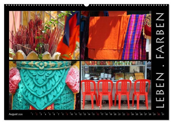 Produktbild: Kambodscha - Highlights aus Asien 2026 (Wandkalender 2026 DIN A2 quer), CALVENDO Monatskalender