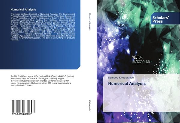 Produktbild: Numerical Analysis