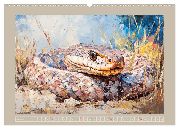 Produktbild: Wilde Sch&ouml;nheiten. Ein Jahr mit majest&auml;tischen Tieren (Wandkalender 2026 DIN A2 quer), CALVENDO Monatskalender