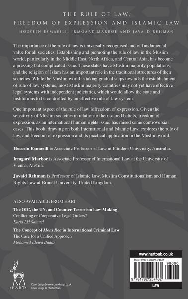 Produktbild: The Rule of Law, Freedom of Expression and Islamic Law