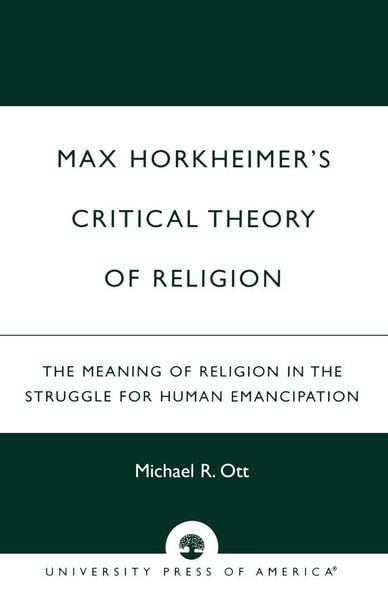 Produktbild: Max Horkheimer's Critical Theory of Religion