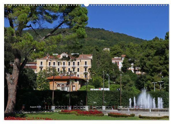 Produktbild: Zauberhaftes Opatija (Wandkalender 2026 DIN A2 quer), CALVENDO Monatskalender