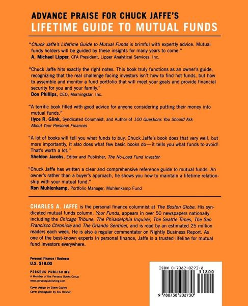 Produktbild: Chuck Jaffe's Lifetime Guide to Mutual Funds