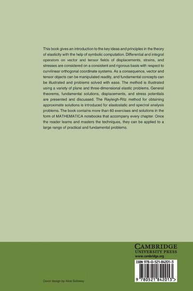Produktbild: Elasticity with Mathematica &reg;