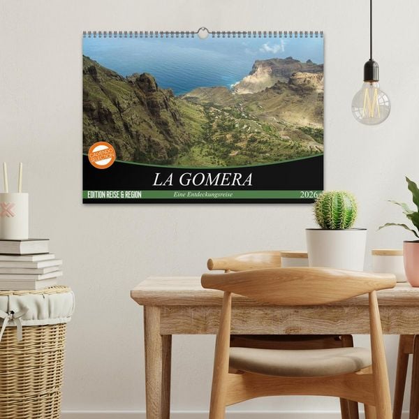 Produktbild: La Gomera 2026 - Eine Entdeckungsreise (Wandkalender 2026 DIN A3 quer), CALVENDO Monatskalender