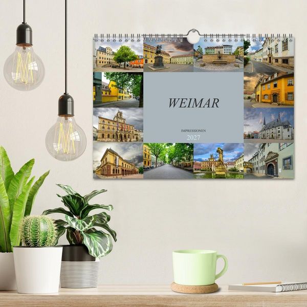 Produktbild: Weimar Impressionen (Wandkalender 2027 DIN A4 quer), CALVENDO Monatskalender