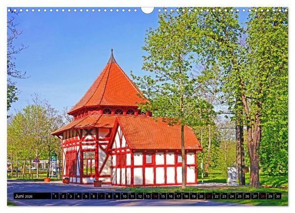 Produktbild: Fr&uuml;hling in Magdeburg (Wandkalender 2026 DIN A3 quer), CALVENDO Monatskalender