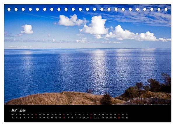 Produktbild: Sehnsucht nach Meer (Tischkalender 2026 DIN A5 quer), CALVENDO Monatskalender