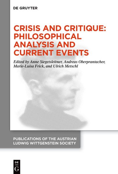 Produktbild: Crisis and Critique: Philosophical Analysis and Current Events