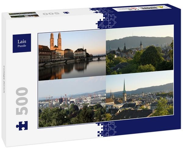 Lais Puzzle Collage Zürich 500 Teile