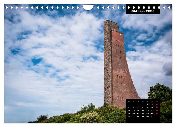 Produktbild: Maritime Seebilder - Von der Ostsee zur Nordsee (Wandkalender 2026 DIN A4 quer), CALVENDO Monatskalender